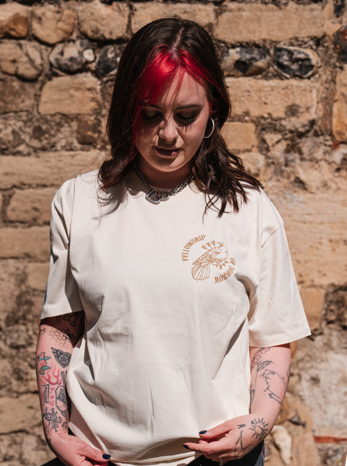 Femina Bellator Tee - Bone